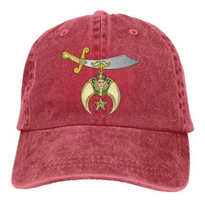 Shriners Baseball Cap - Adjustable - Bricks Masons