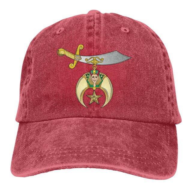 Shriners Baseball Cap - Adjustable - Bricks Masons