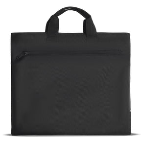 Masonic Apron Case - Black Soft Material With Zipper - Bricks Masons