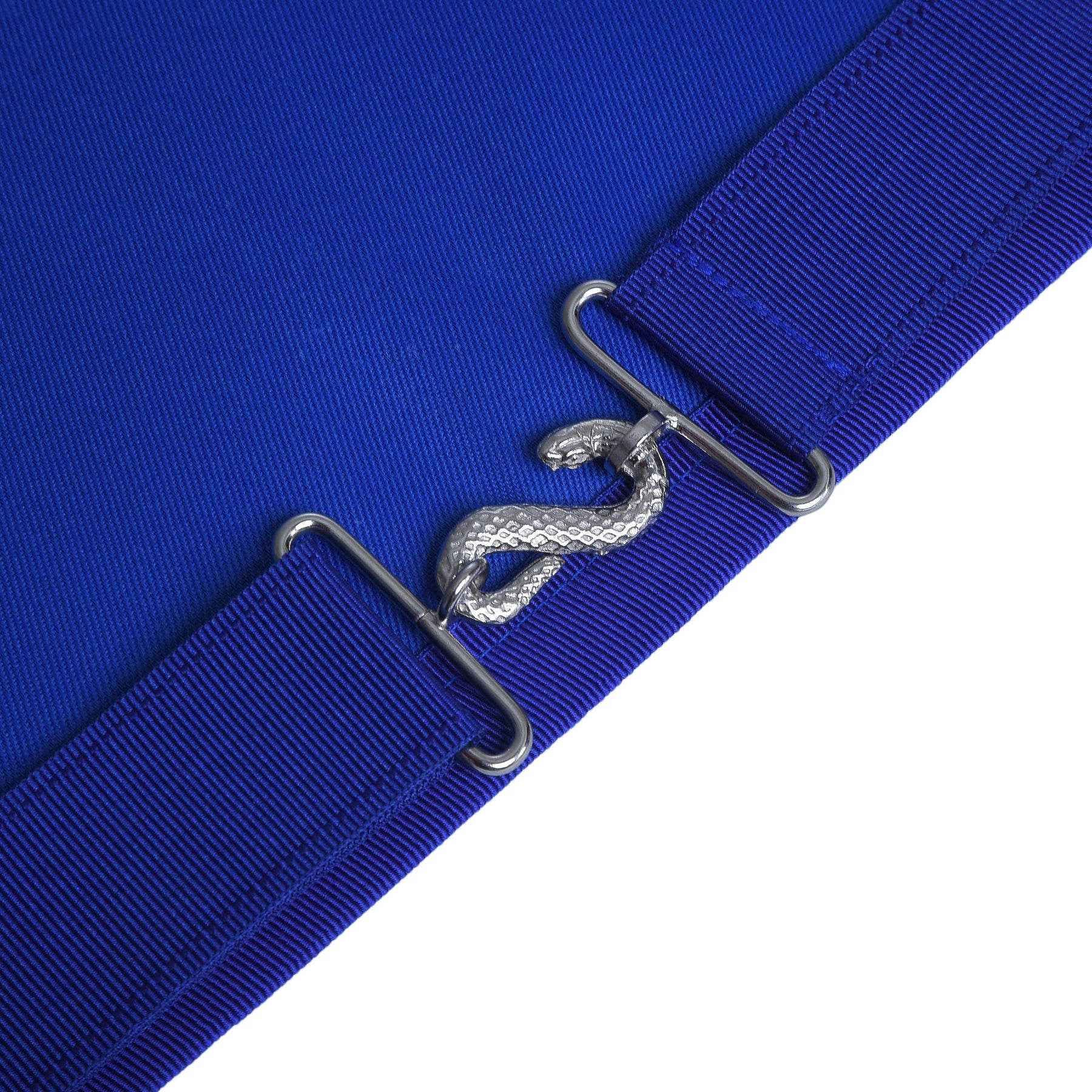 Worshipful Master Blue Lodge Officer Apron - Royal Blue - Bricks Masons