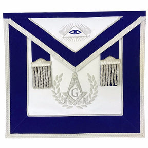 Master Mason Blue Lodge Regalia Set - Hand Embroidery - Bricks Masons