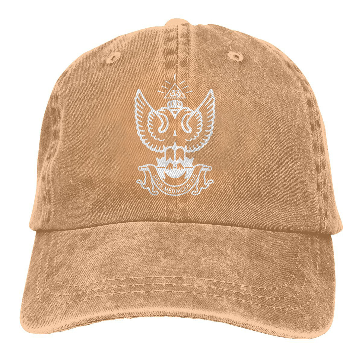 33rd Degree Scottish Rite Baseball Cap - Wings Up Various Colors - Bricks Masons