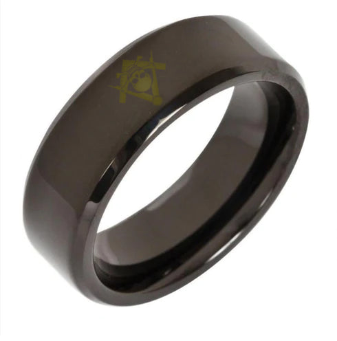 Widows Sons Ring - Tungsten Carbide - Bricks Masons