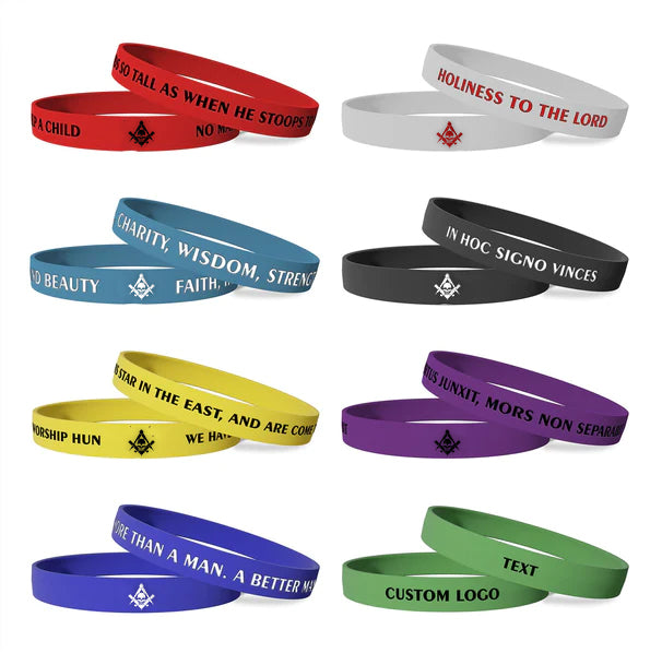 Widows Sons Bracelet - Various Silicone Colors - Bricks Masons