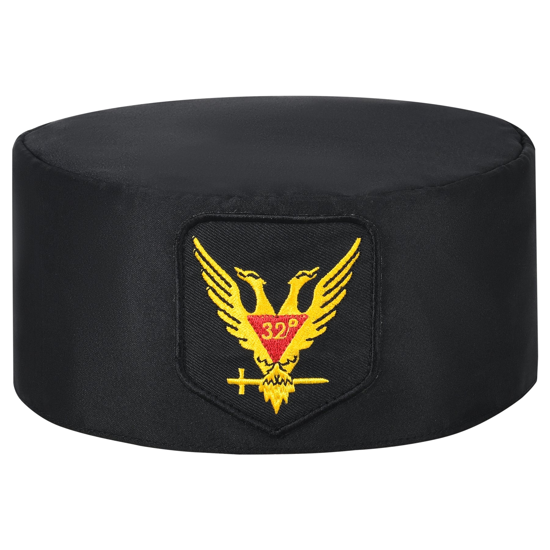 32nd Degree Scottish Rite Crown Cap - Wings Up Red & Gold - Bricks Masons