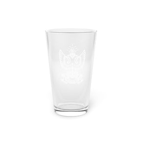 33rd Degree Scottish Rite Pint Glass - Wings Up 16oz - Bricks Masons