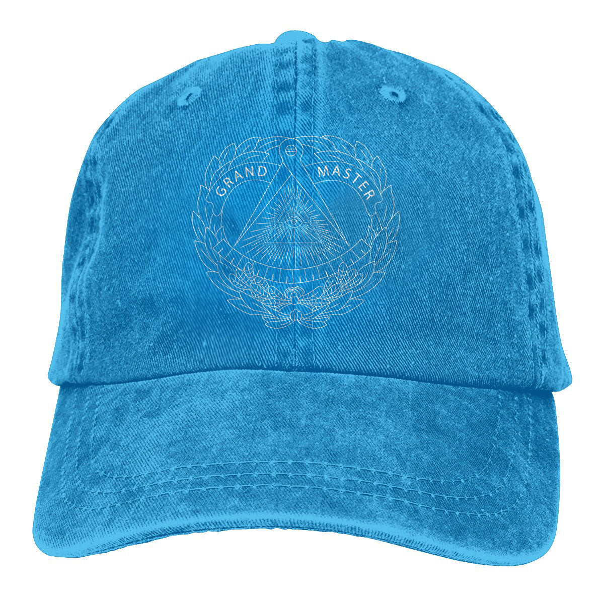 Grand Master Blue Lodge Baseball Cap - Various Colors - Bricks Masons