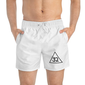 32nd Degree Scottish Rite Short - White - Bricks Masons