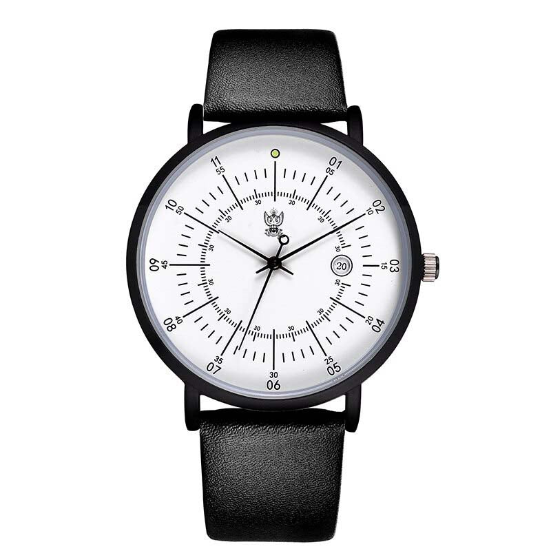 33nd Degree Scottish Rite Wristwatch - Wings Up Leather Straps - Bricks Masons