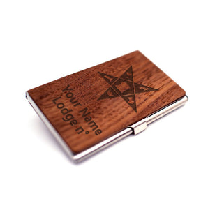 OES Business Card Holder - (RFID Protection) - Bricks Masons