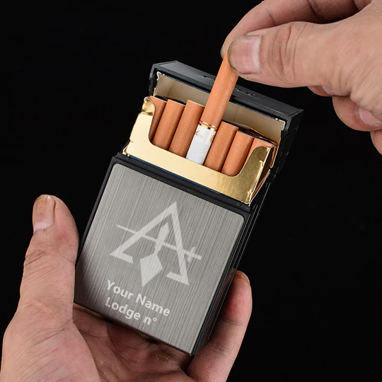 Council Cigarette Case - Various Colors - Bricks Masons