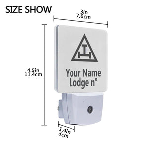 Royal Arch Chapter LED Sign - 2 Pieces Plug-in - Bricks Masons