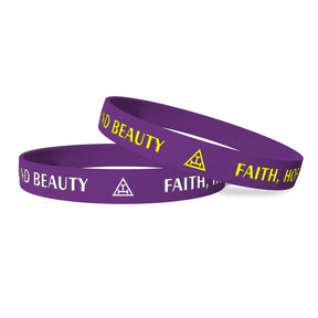 Royal Arch Chapter Bracelet - Various Silicone Colors - Bricks Masons