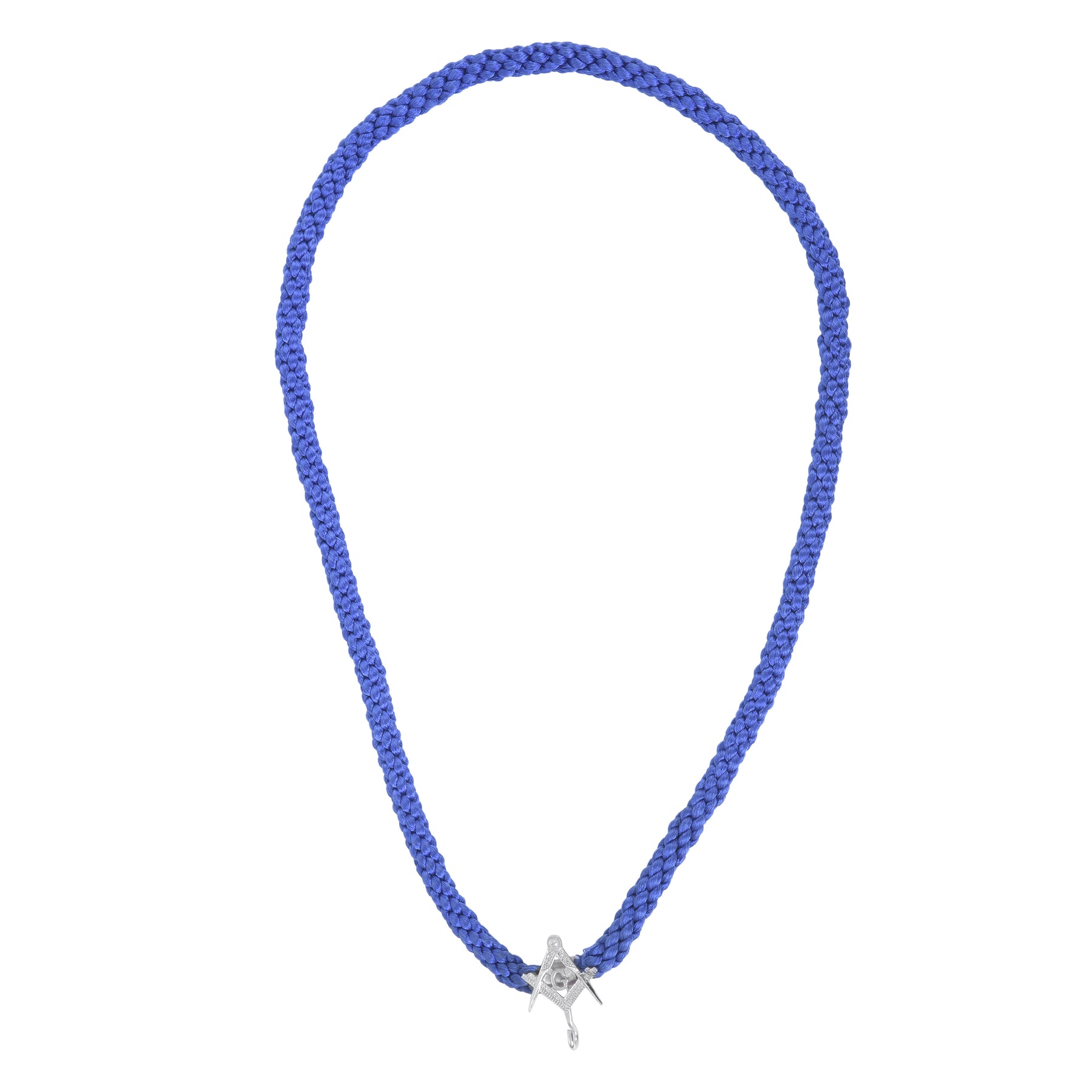 Master Mason Blue Lodge Necklace - Blue & Silver - Bricks Masons