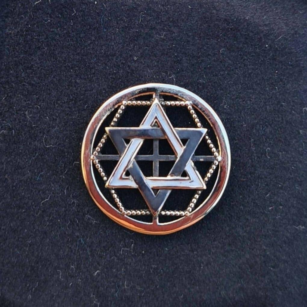 Masonic Lapel Pin - Pentacleon Martinist - Bricks Masons