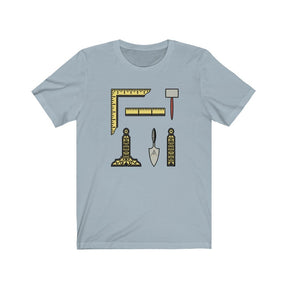 Masonic T-Shirt - Masonic Tools - Bricks Masons