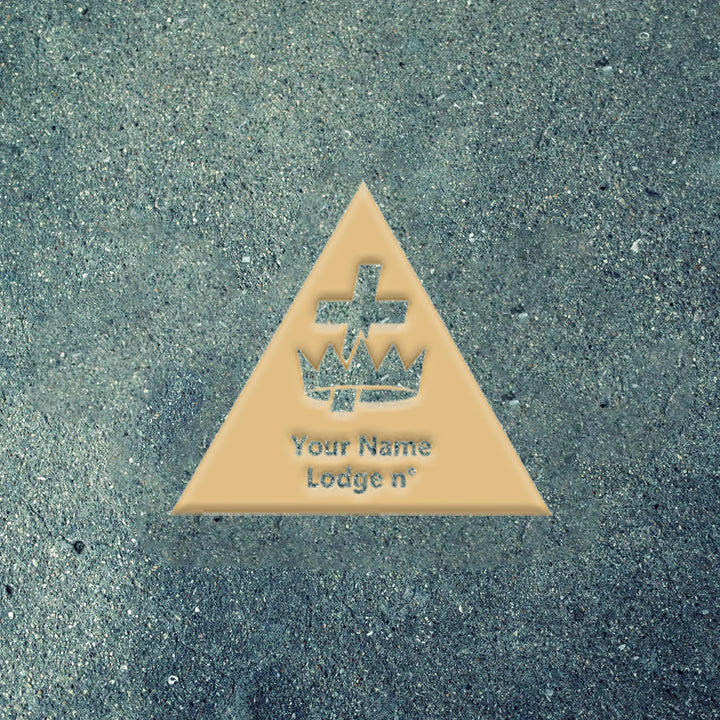 Knights Templar Commandery Wall Monograms - Various Sizes - Bricks Masons