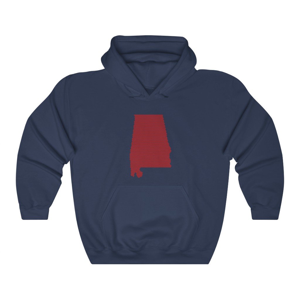 Masonic Hoodie - ALABAMA State - Bricks Masons