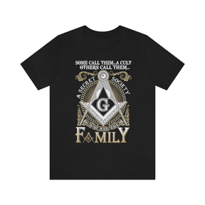 Masonic T-Shirt - I Call Them Family - Bricks Masons