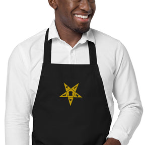 OES Kitchen Apron - Various Organic Cotton Colors - Bricks Masons