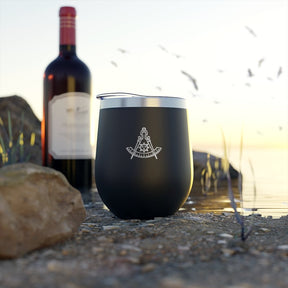 Past Master Blue Lodge California Regulation Vacuum Cup - 12oz Copper - Bricks Masons