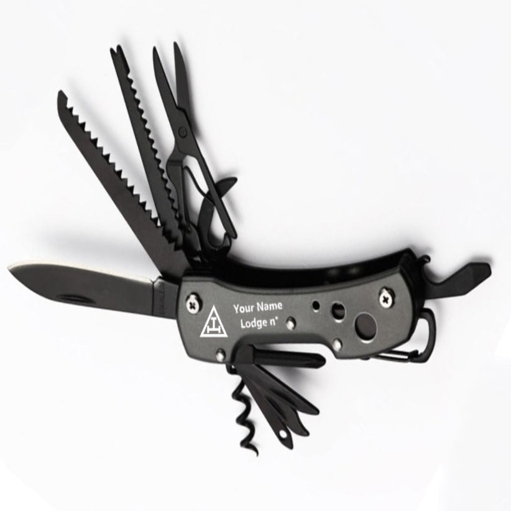 Royal Arch Chapter Pocket Knife - Multifunctional - Bricks Masons
