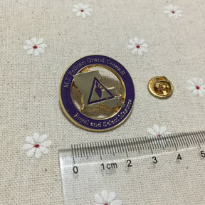 Royal & Select Masters English Regulation Lapel Pin - M.I. Pelican Grand Council - Bricks Masons