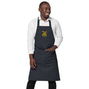 Shriners Kitchen Apron - Various Organic Cotton Colors - Bricks Masons