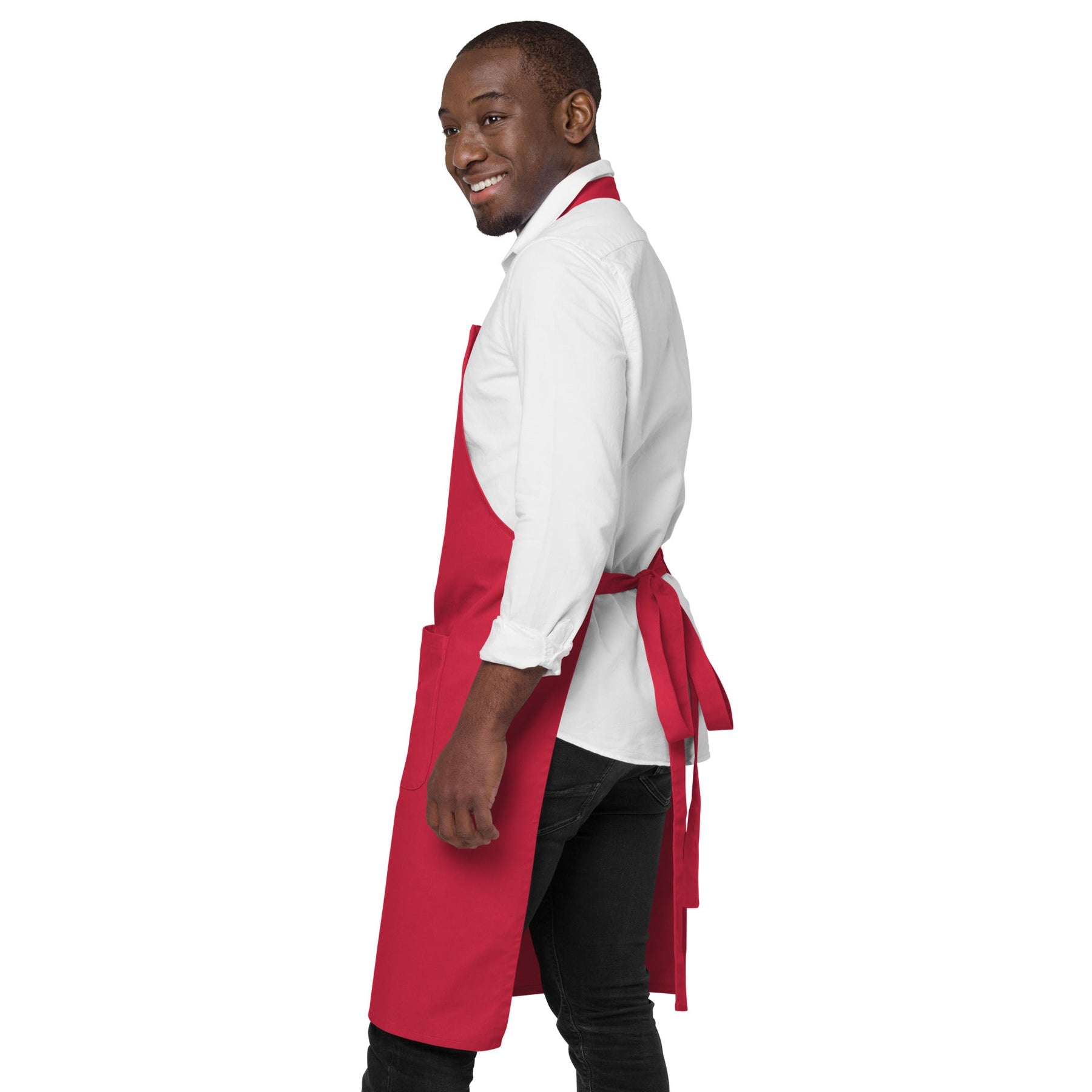 Shriners Kitchen Apron - Various Organic Cotton Colors - Bricks Masons