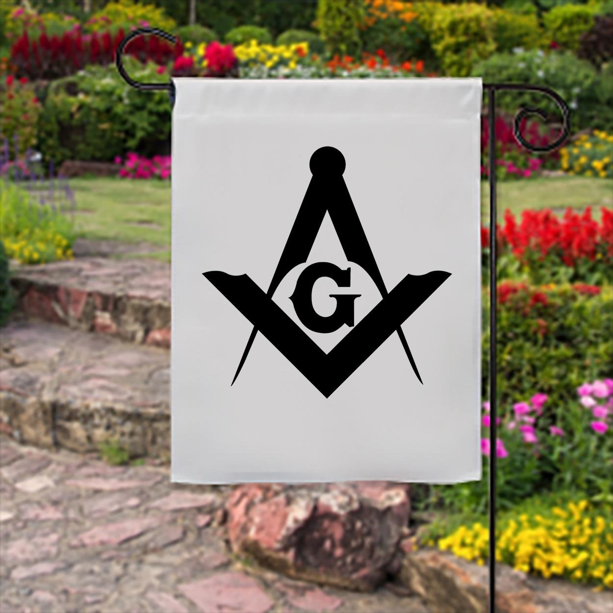 Masonic Yard Flags - Bricks Masons