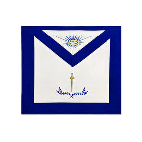 Tyler Blue Lodge Apron - Royal Blue - Bricks Masons